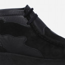 Buty Clarks Originals Wallabee Patch Black Combi 26163921