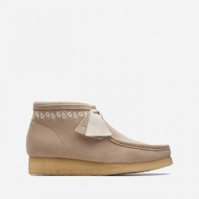 Buty męskie Clarks Originals Wallabee Boot Sand 26171993