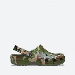 Crocs Classic Printed Camo Clog 206454 ARMY GREEN/MULTI