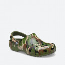 Crocs Classic Printed Camo Clog 206454 ARMY GREEN/MULTI