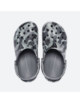 Crocs Classic Printed Camo Clog 206454 SLATE GREY/MULTI