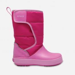 Śniegowce Crocs LodgePoint Snow Boot 204660 CANDY PINK