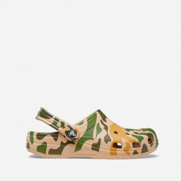 Klapki męskie Crocs Classic Printed Camo Clog 206454 CHAI/TAN