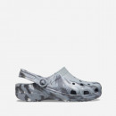 Klapki Crocs Classic Marbled Clog 206867 LIGHT GREY/MULTI