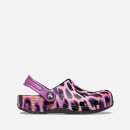 Klapki Crocs Animal Print Clog Kids 207600 PAPAYA/LEOPARD