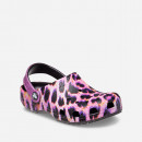 Klapki Crocs Animal Print Clog Kids 207600 PAPAYA/LEOPARD