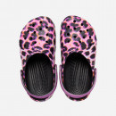 Klapki Crocs Animal Print Clog Kids 207600 PAPAYA/LEOPARD