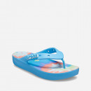 Klapki Crocs Classic Platform Tie Dye Flip 208043 OXYGEN/MULTI