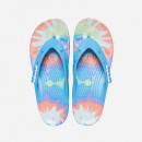 Klapki Crocs Classic Platform Tie Dye Flip 208043 OXYGEN/MULTI