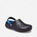 Klapki Crocs Classic Lined Spray Dye Clog 208081 BLACK/MULTI