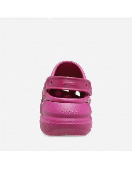 Klapki damskie Crocs Classic Crush Clog 207521 FUCHSIA FUN