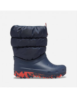 Buty Crocs Classic Neo Puff Boot K 207684 NAVY