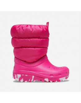 Buty Crocs Classic Neo Puff Boot K 207684 CANDY PINK