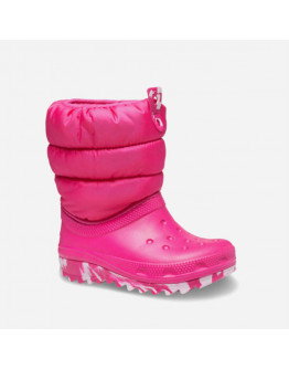 Buty Crocs Classic Neo Puff Boot K 207684 CANDY PINK