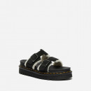 Klapki damskie Dr. Martens Myles Suede Buckle Slide Sandals 27771001