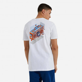 Koszulka męska Ellesse Boombox Tee SHN14900 WHITE