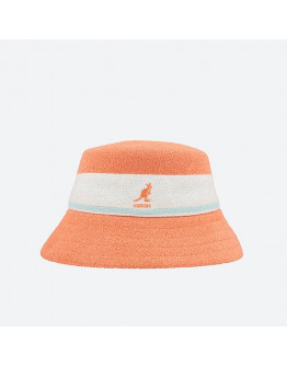 Kapelusz Kangol Bermuda Stripe Bucket K3326ST PEACH PINK