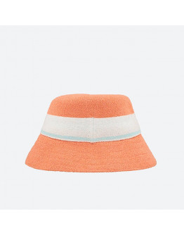 Kapelusz Kangol Bermuda Stripe Bucket K3326ST PEACH PINK