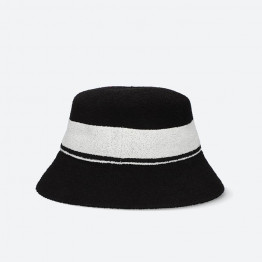 Kapelusz Kangol Bermuda Stripe Bucket K3326ST BLACK