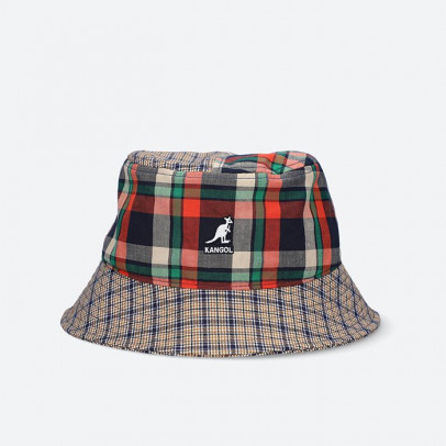 Kapelusz Kangol Denim Mashup Bucket K5297 GOLDEN PALM