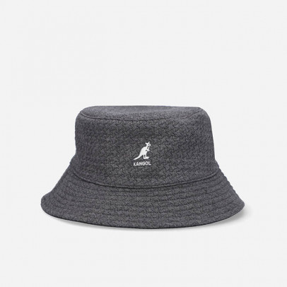 Kapelusz Kangol Embossed Reversible Bucket K5317 CHARCOAL/BLACK