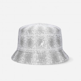 Kapelusz Kangol Grunge Plaid Bin K3548 GREY/WHITE