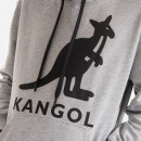 Bluza męska Kangol Hoodie Essential KLEU001 LIGHT GREY HEATHER