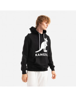 Bluza męska Kangol Hoodie Essential KLEU001 BLACK