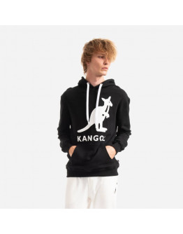 Bluza męska Kangol Hoodie Essential KLEU001 BLACK