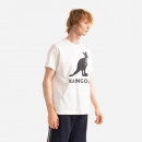 Koszulka męska Kangol T-Shirt Essential KLEU005 OFF WHITE