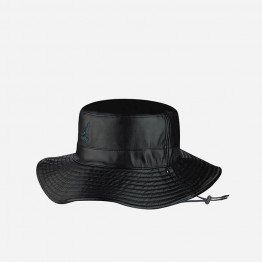 Kapelusz Kangol Faux Leather Reversible Bucket K5312 BLACK