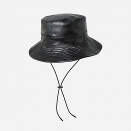 Kapelusz Kangol Faux Leather Reversible Bucket K5312 BLACK