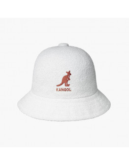 Kapelusz Kangol Big Logo Casual K3407 WHITE