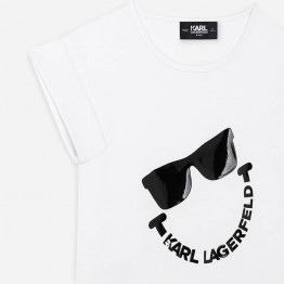 Karl Lagerfeld x Smiley Short Sleeved Dress Z12204 10B