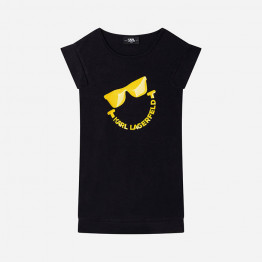 Karl Lagerfeld x Smiley Short Sleeved Dress Z12204 09B