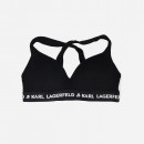 Biustonosz damski Karl Lagerfeld Padded Logo Bra 211W2109 999