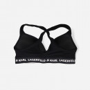 Biustonosz damski Karl Lagerfeld Padded Logo Bra 211W2109 999