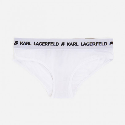 Figi damskie Karl Lagerfeld Logo Hipsters 211W2106 100