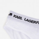 Figi damskie Karl Lagerfeld Logo Hipsters 211W2106 100