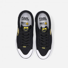 Buty damskie sneakersy Karl Lagerfeld x Smiley Kampus II Low KL96209 900