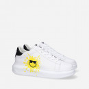 Buty damskie sneakersy Karl Lagerfeld x Smiley Kapri Lo Lace KL96570 011