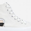 Buty męskie sneakersy Karl Lagerfeld Kampus III Karl Ikonic Hi Lace KL50350 911