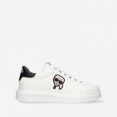 Buty damskie sneakersy Karl Lagerfeld Kapri Ikonic KC Low Lace KL62530A 011