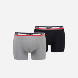 Bokserki męskie Levi's® Sportswear Logo Boxer Brief Organic CO 2-pack 37149-0816