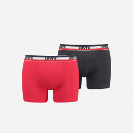 Bokserki męskie Levi's® Sportswear Logo Boxer Brief Organic CO 2-pack 37149-0817