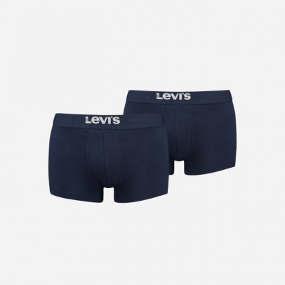 Bokserki męskie Levi's® Solid Basic Trunk Organic CO 2-Pack 37149-0827