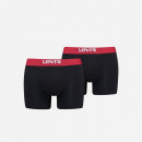 Bokserki męskie Levi's® Solid Basic Boxer Brief Organic CO 2-Pack 37149-0811