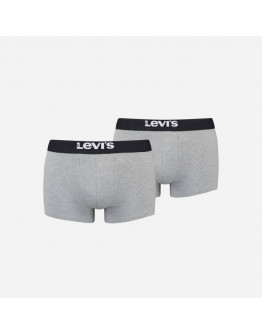 Bokserki męskie Levi's® Solid Basic Trunk Organic CO 2-Pack 37149-0828