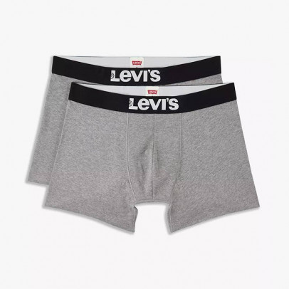 Levi's® Men Solid Basic Boxer 2 Pack 37149-0188