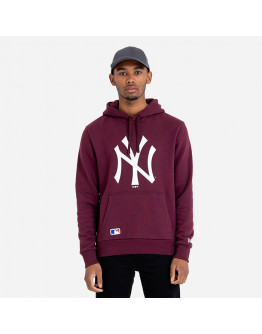 Bluza męska New Era New York Yankees Team Logo Maroon Hoodie 11863699